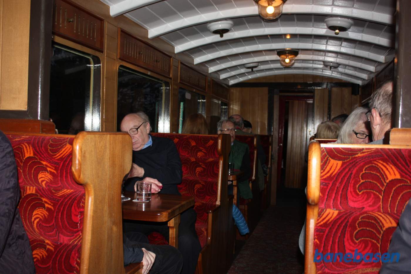 Billede af vognen indefra