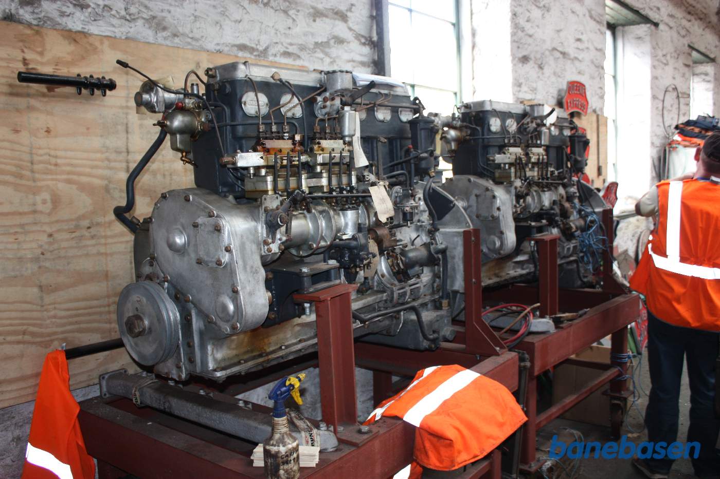 2 motorer klar til afprøvning