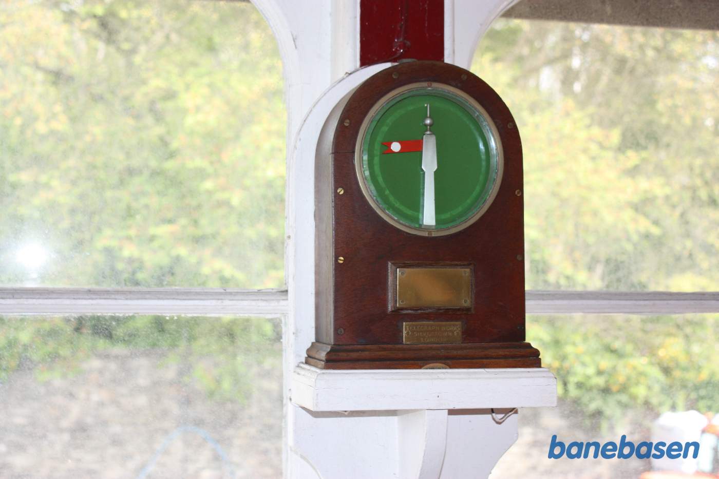 Strækningsmelder i signalhuset