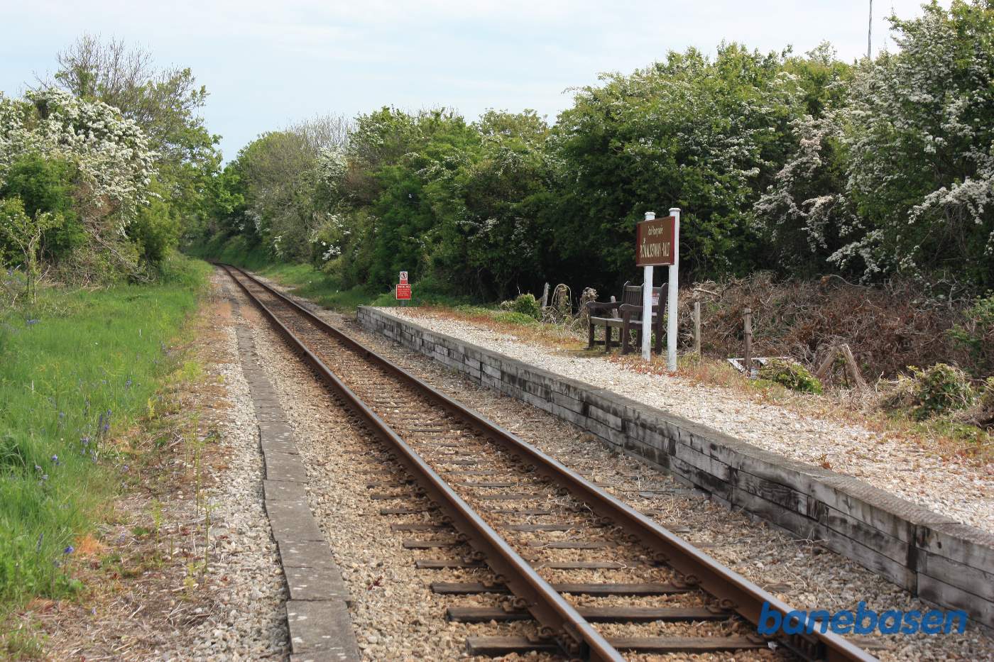 Trinbræt nær lufthavnen