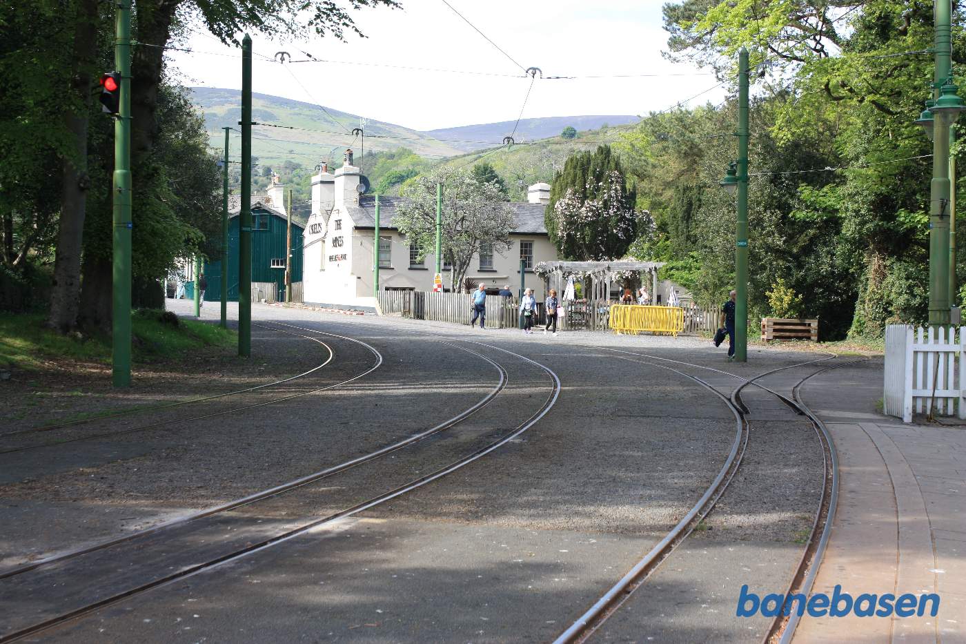 Et vue ud over stationsområdet