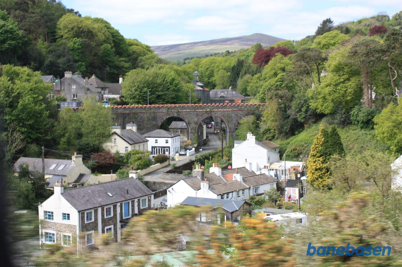 Broen ved udkørslen fra Laxey mod Douglas