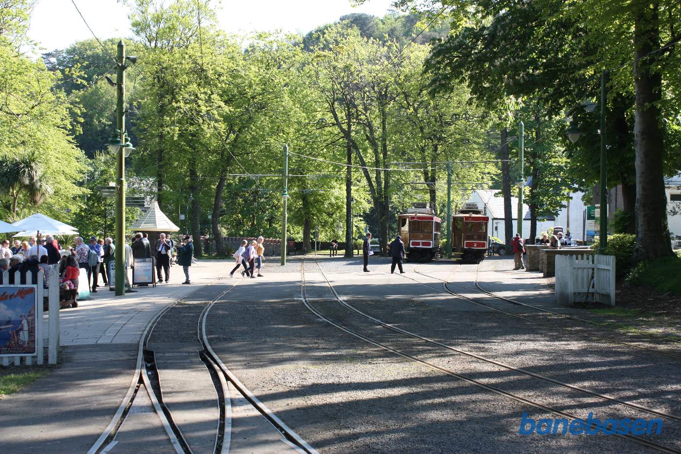 Et vue indover stationsområdet