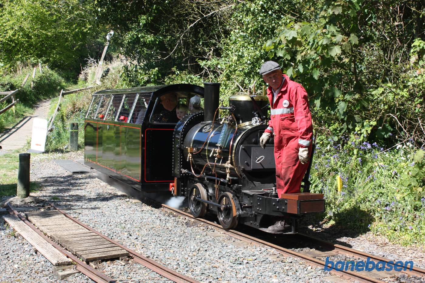 Så er toget fyldt med rejsende