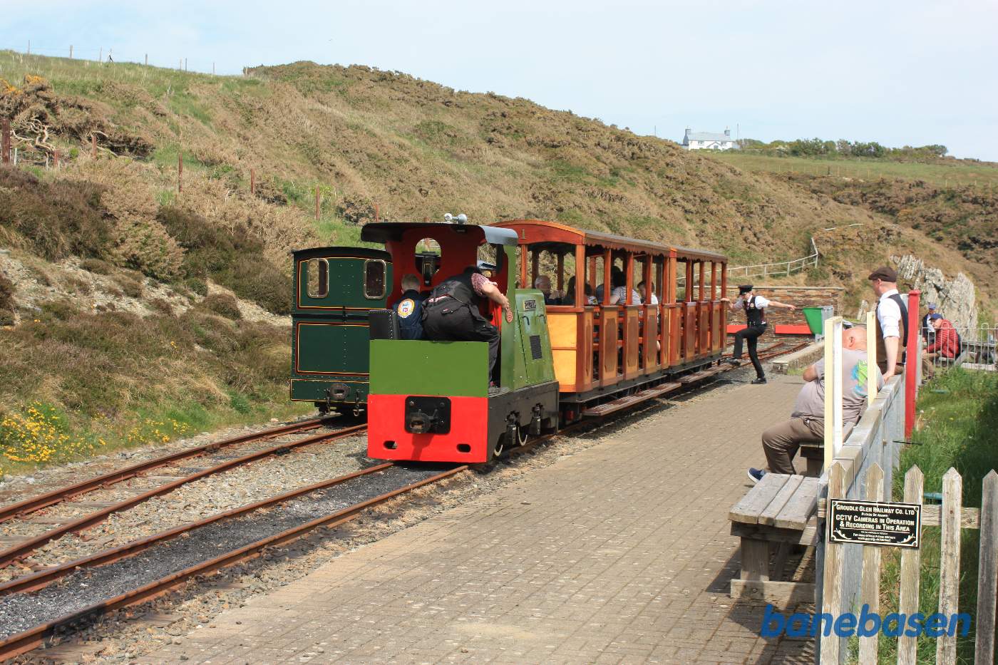 Afgang for det lille tog