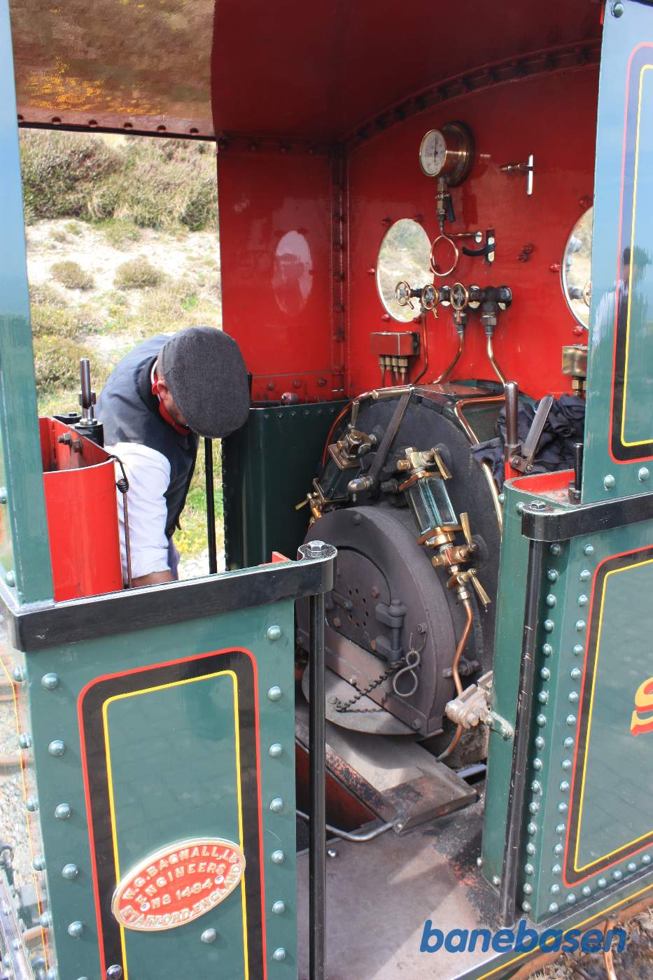 Et kig ind i førerhuset