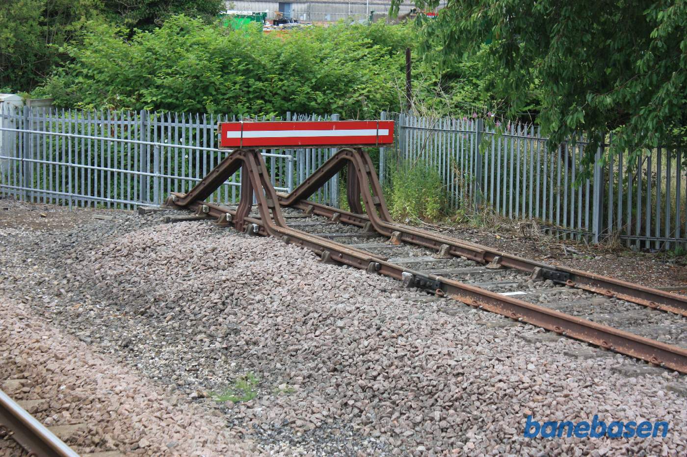 Stopbom i sidesporet