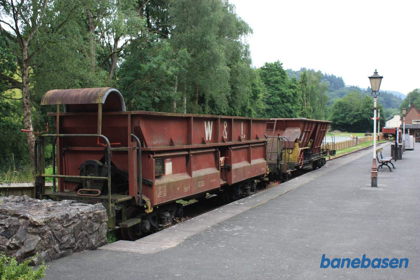 Godsvogne i sidesporet