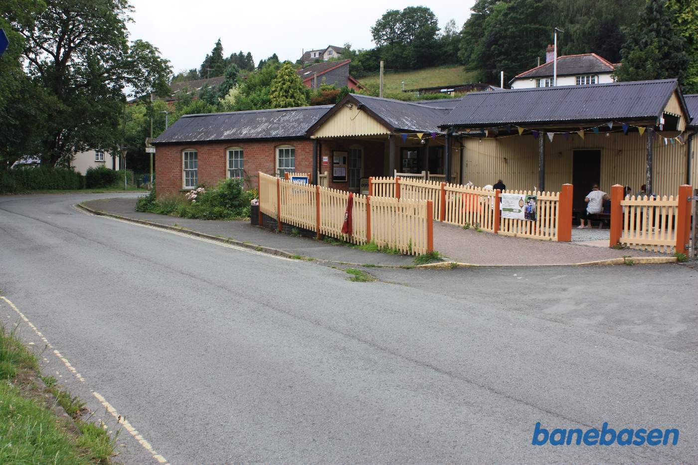 Stationen set fra læssevejen