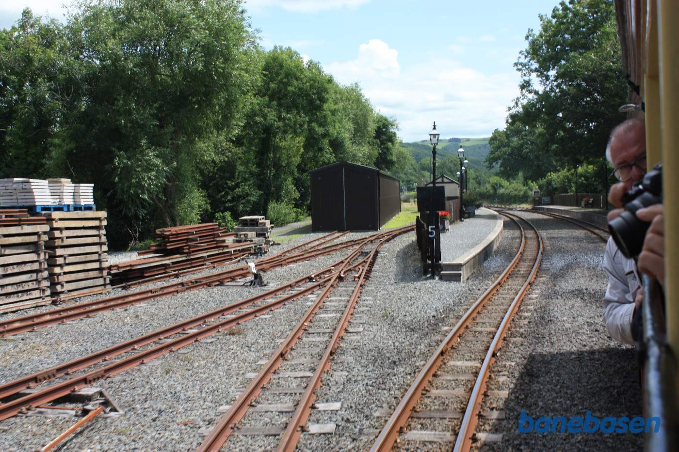 Et vue ud over stationsområdet