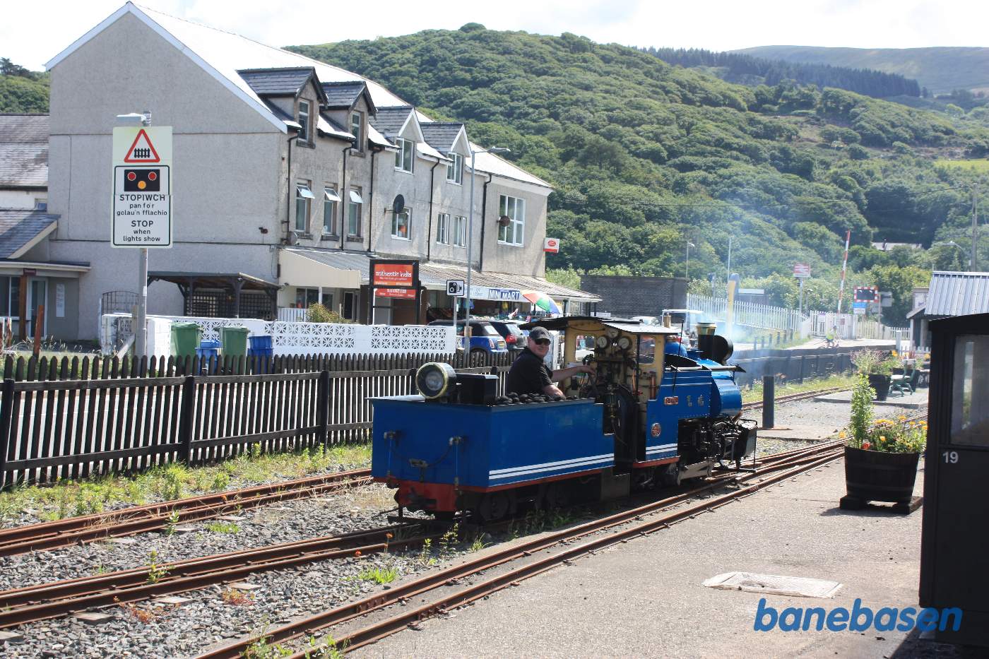 Lokomotivet laver omløb