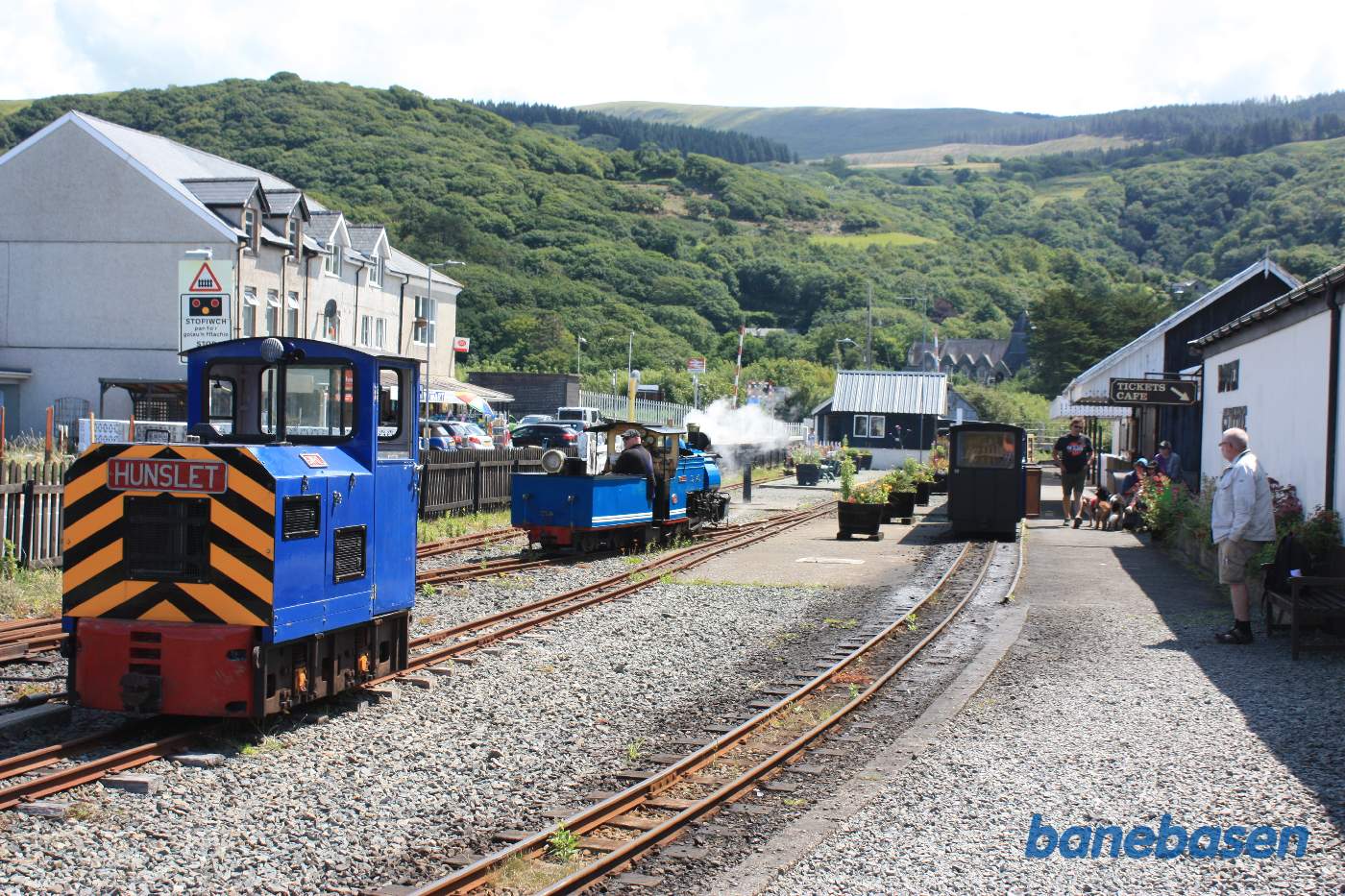 Lokomotivet laver omløb