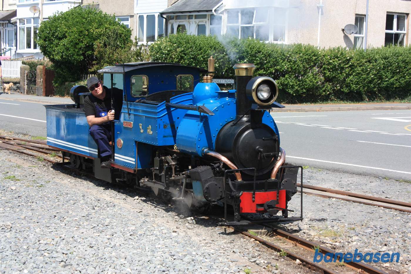 Lokomotivet laver omløb