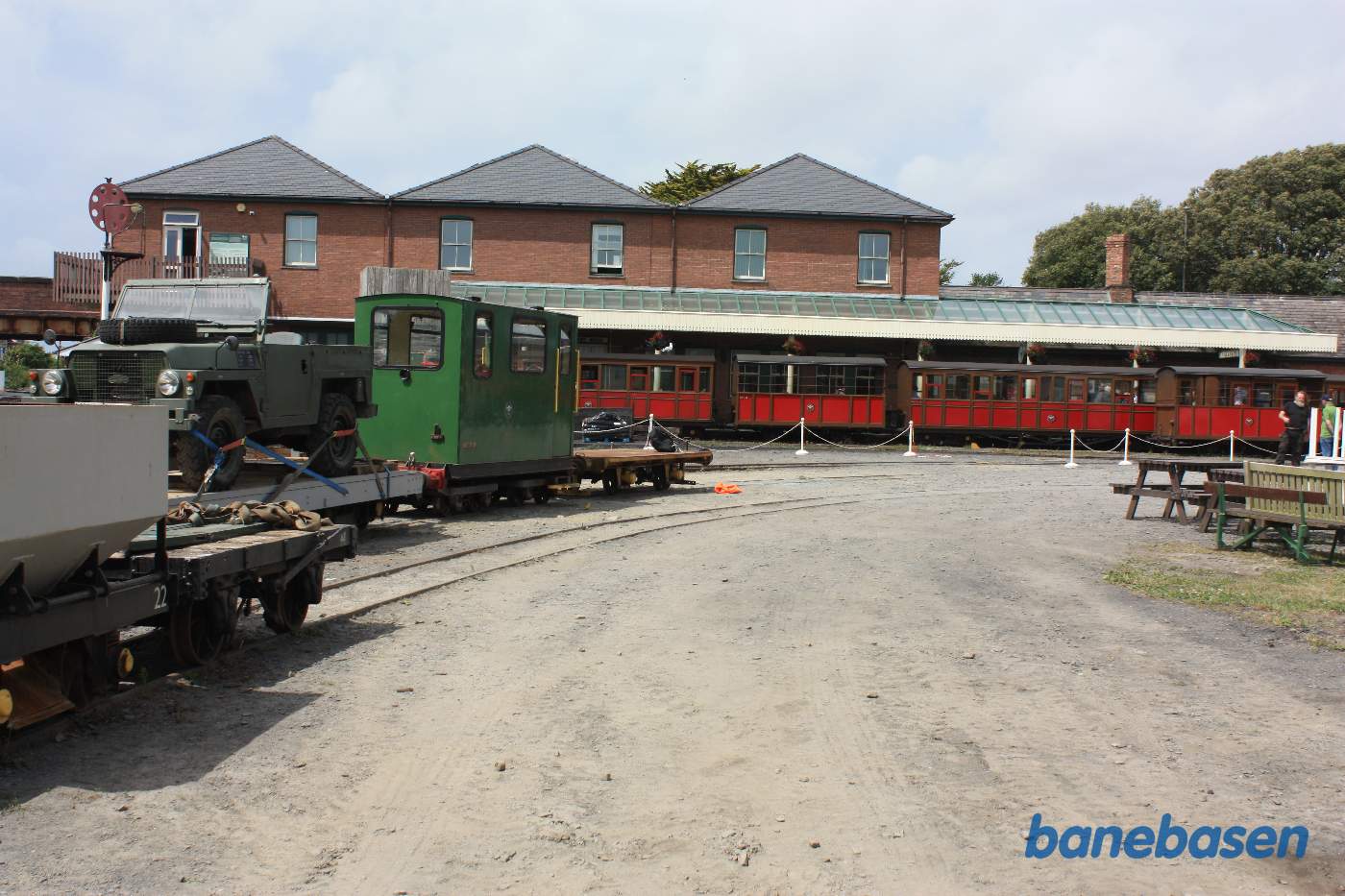 Et vue ud over stationsområdet
