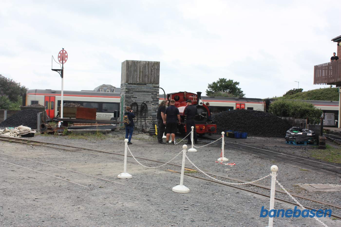 Et vue ud over stationsområdet