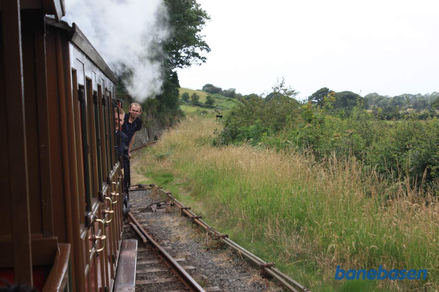 Så er vi på vej mod Tywyn Wharf