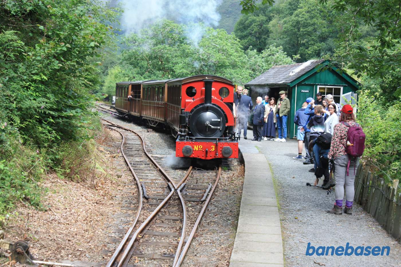 Passagererne stiger ud