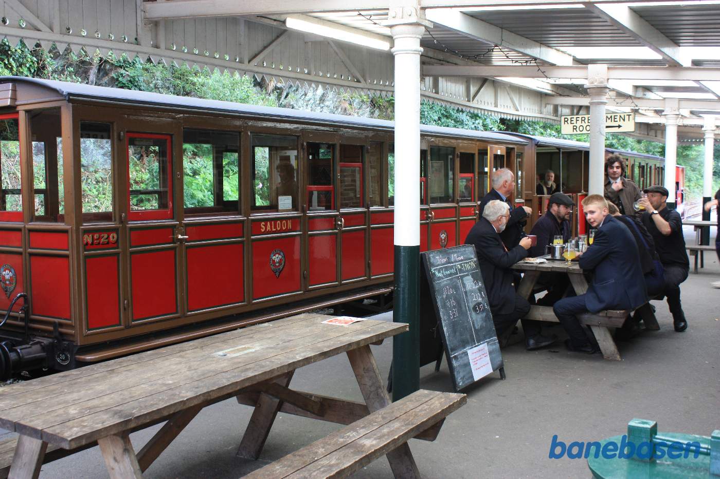 Personalet holder frokostpause