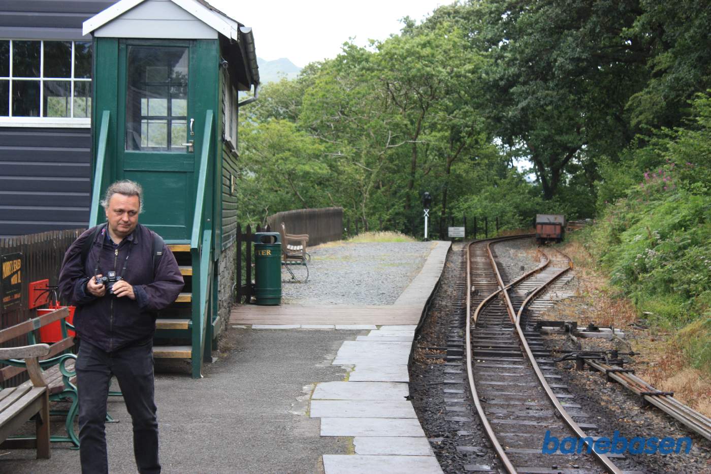 Signalhytten på perronen