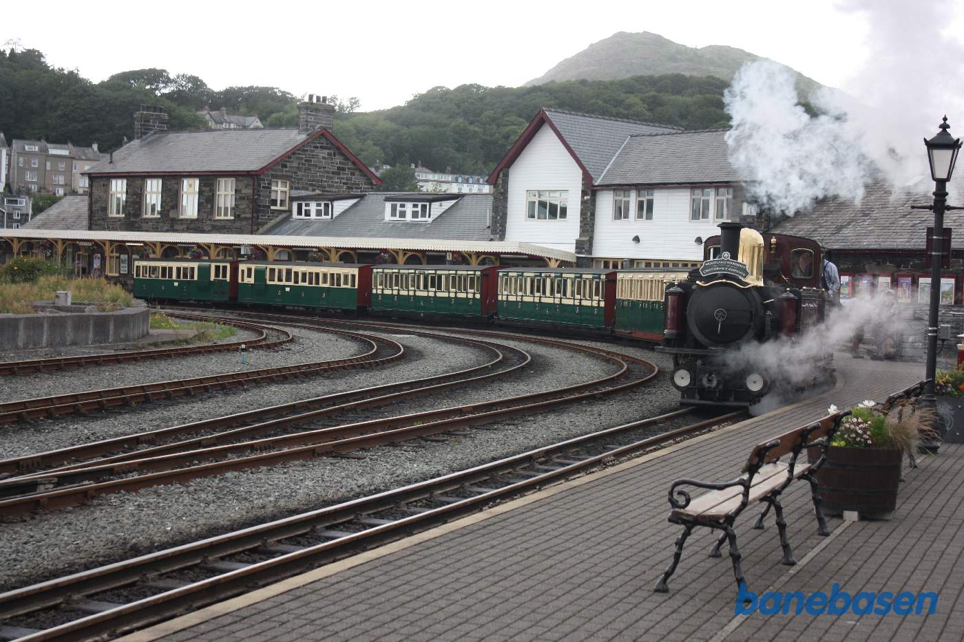 Så er der afgang for damptoget i spor 1