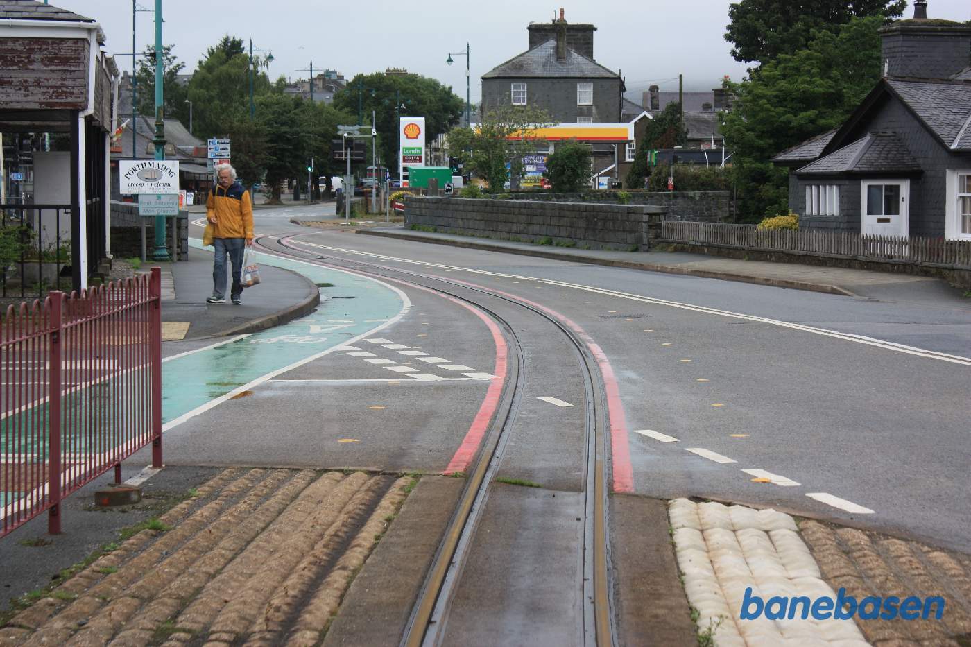 Den "nye" udkørsel til The Welsh Highland Railway