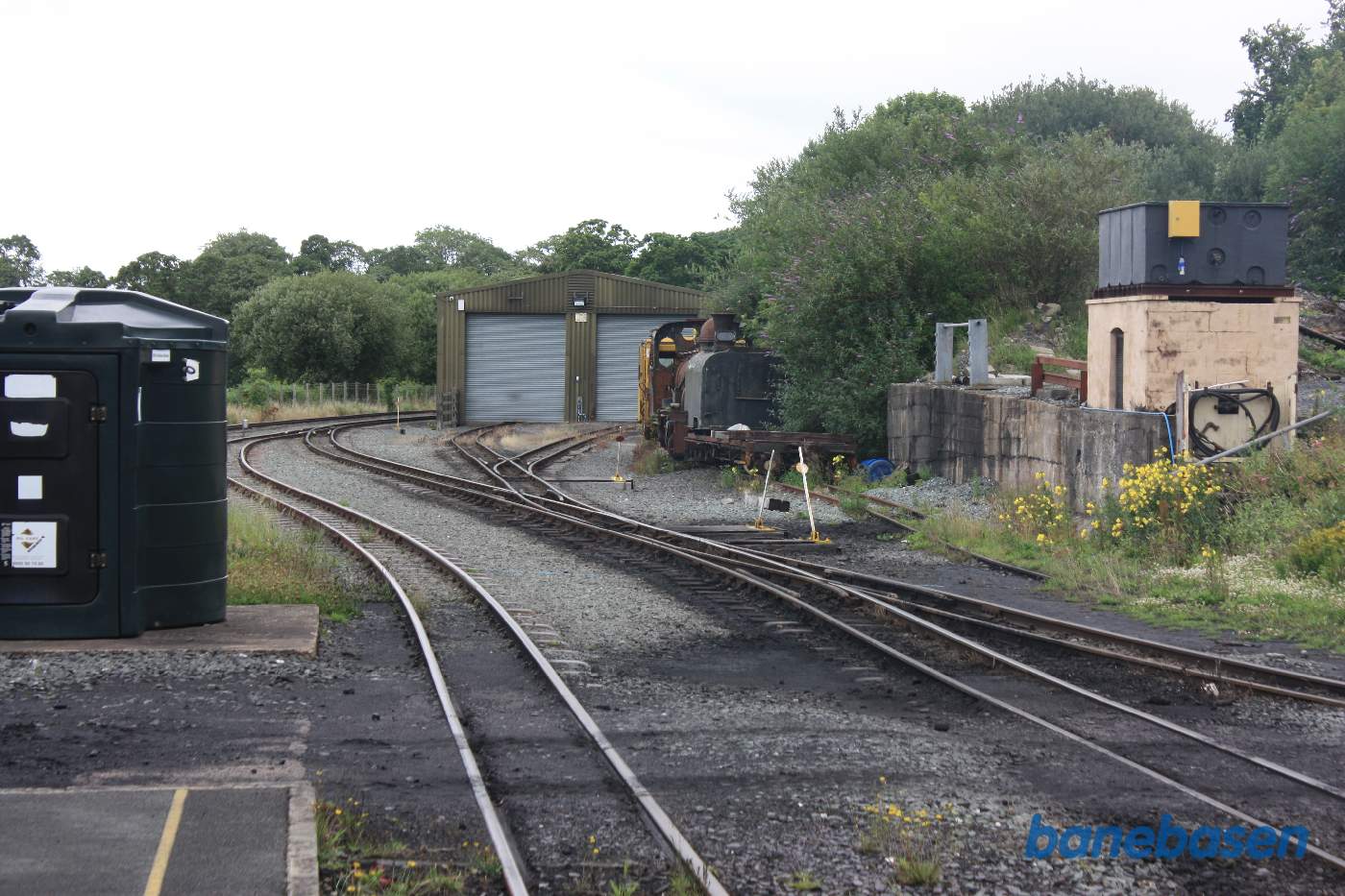 Et vue ud over stationsområdet