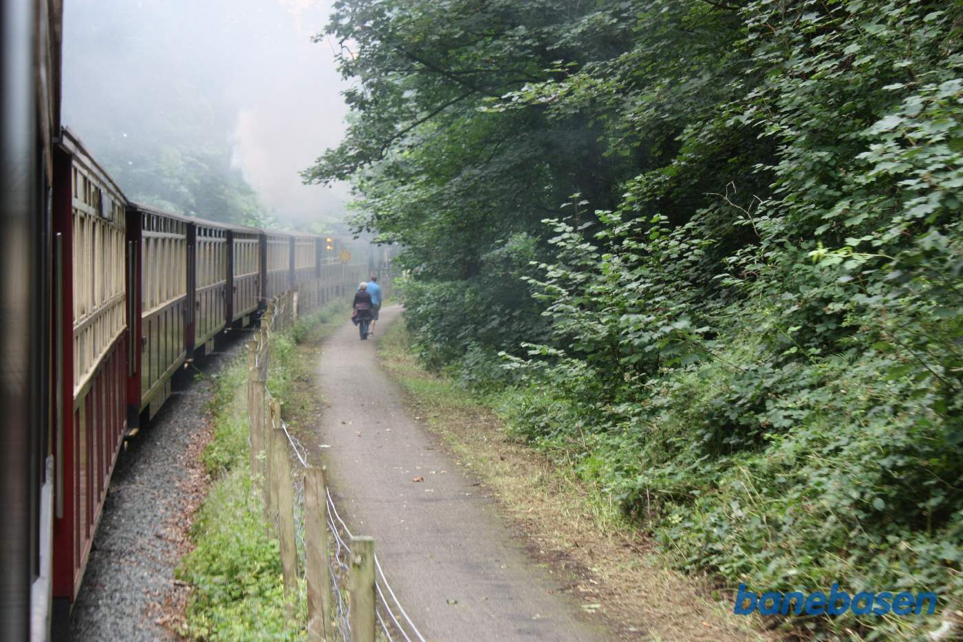 Gangstien langs banen