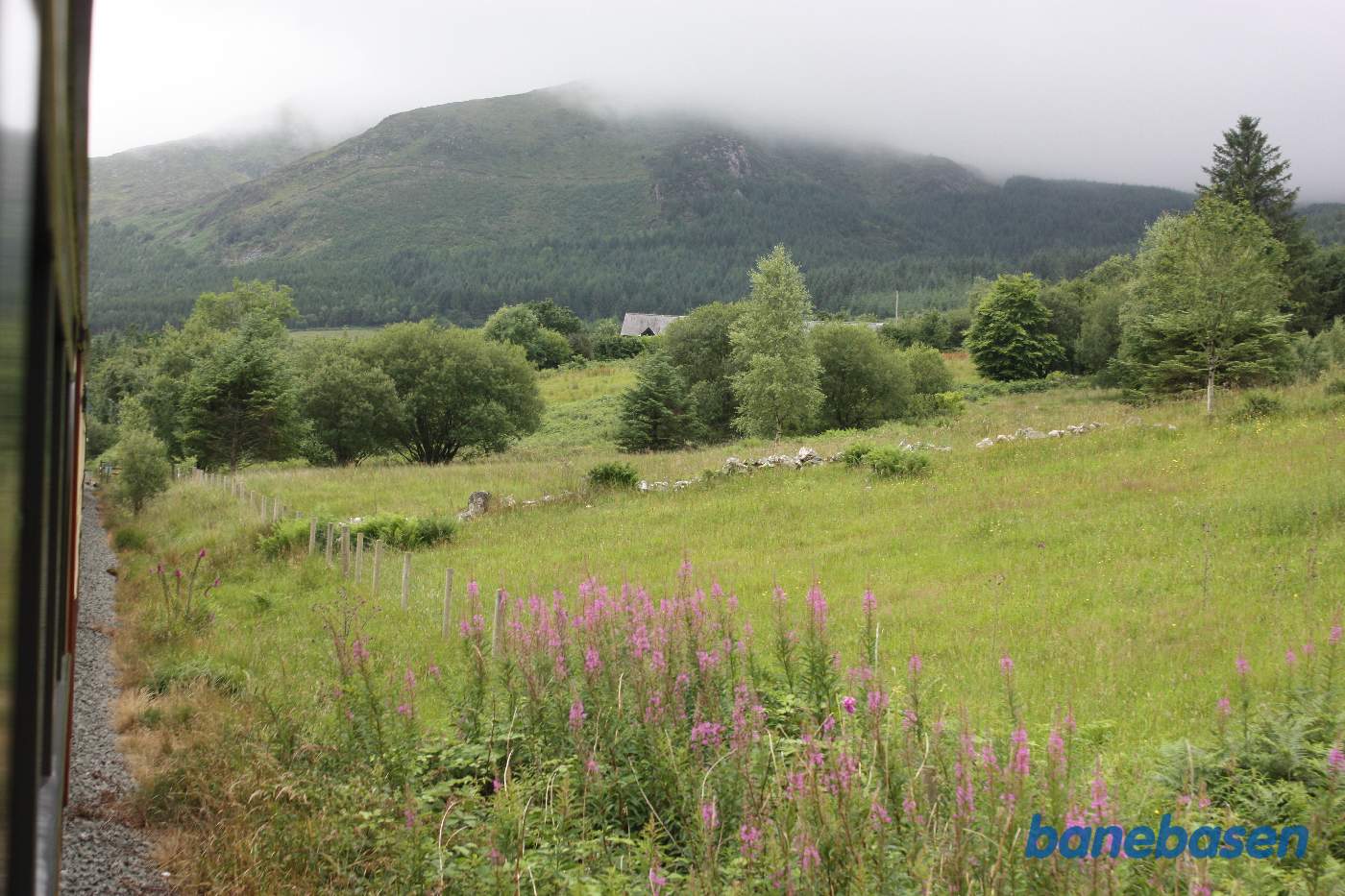 Vi kører på strækningen mellem Rhyd Ddu og Meillionen