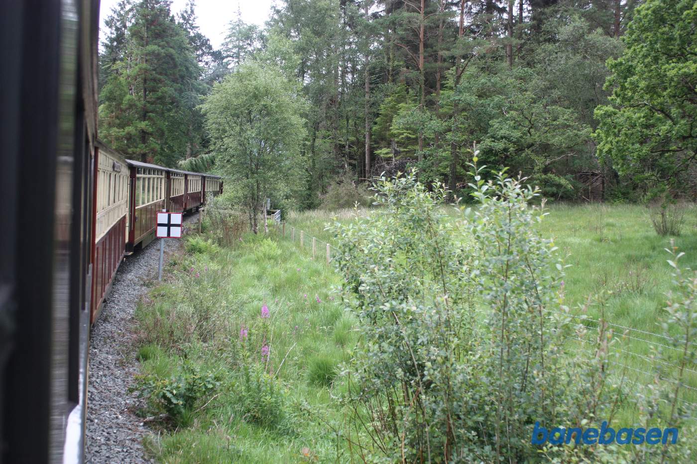 Vi kører på strækningen mellem Rhyd Ddu og Meillionen