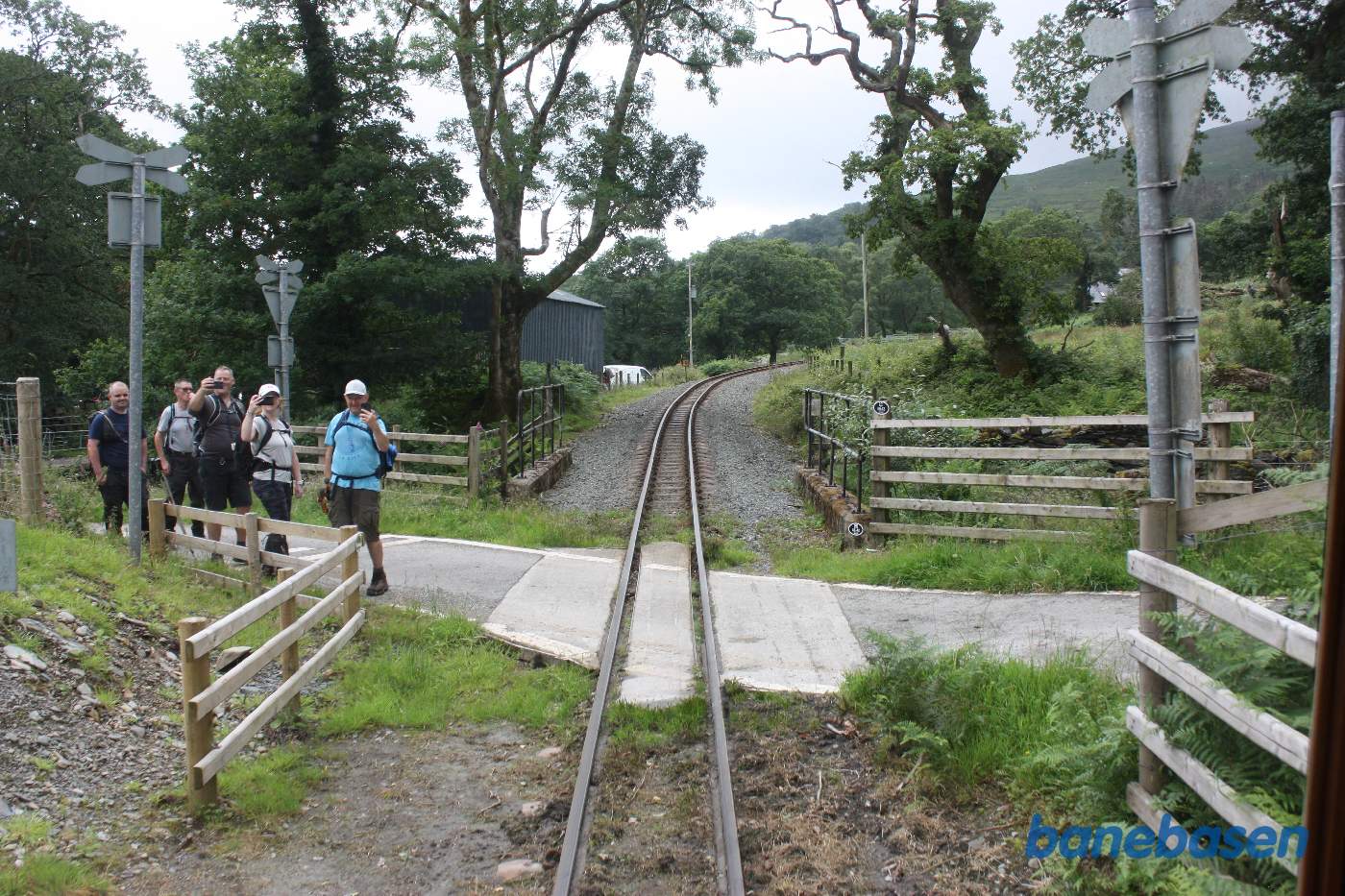 Vi kører på strækningen mellem Meillionen og Beddgelert