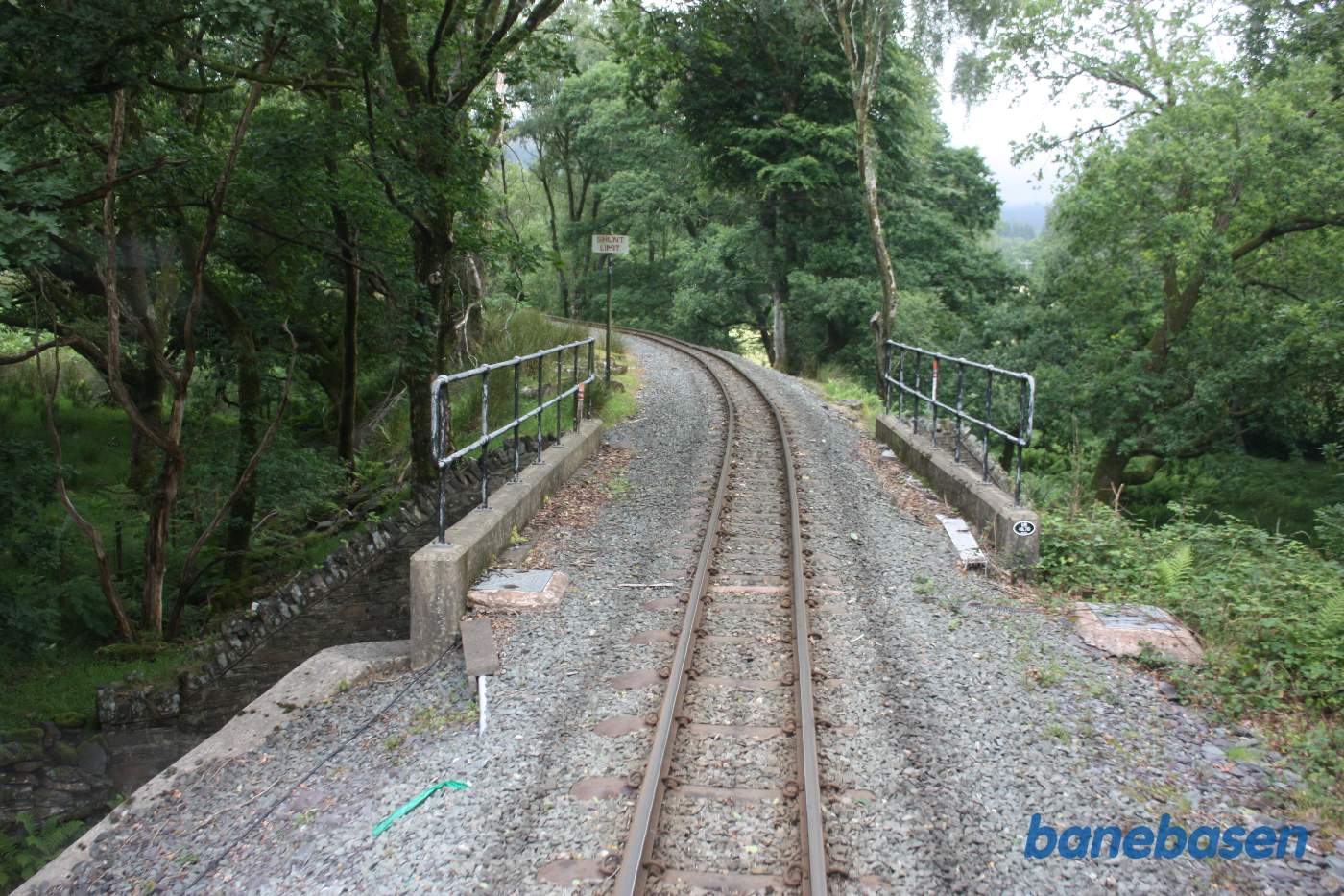 Vi kører på strækningen mellem Meillionen og Beddgelert