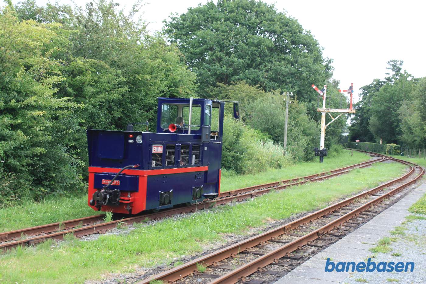 Omløb med motorlokomotivet