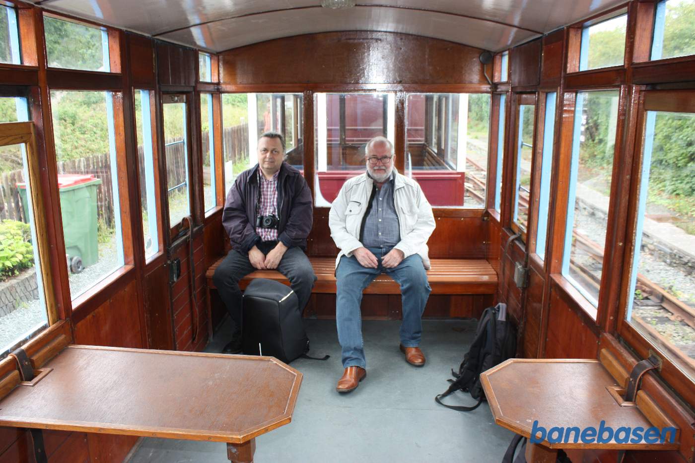 Personvogn set indefra