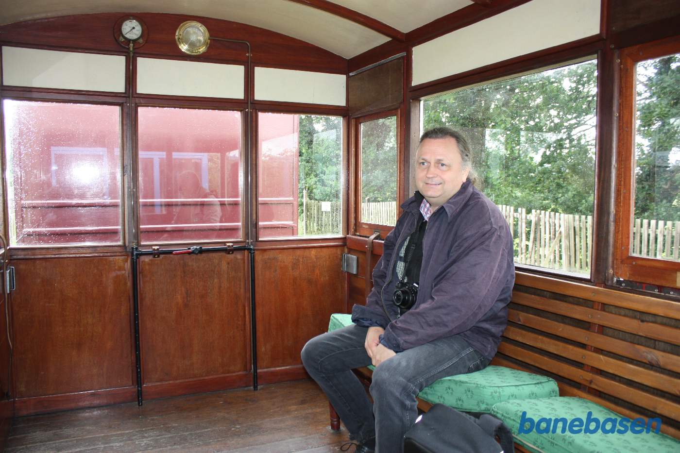 Personvogn set indefra