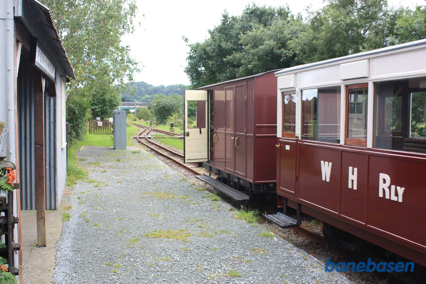 Persontoget tømt for rejsende