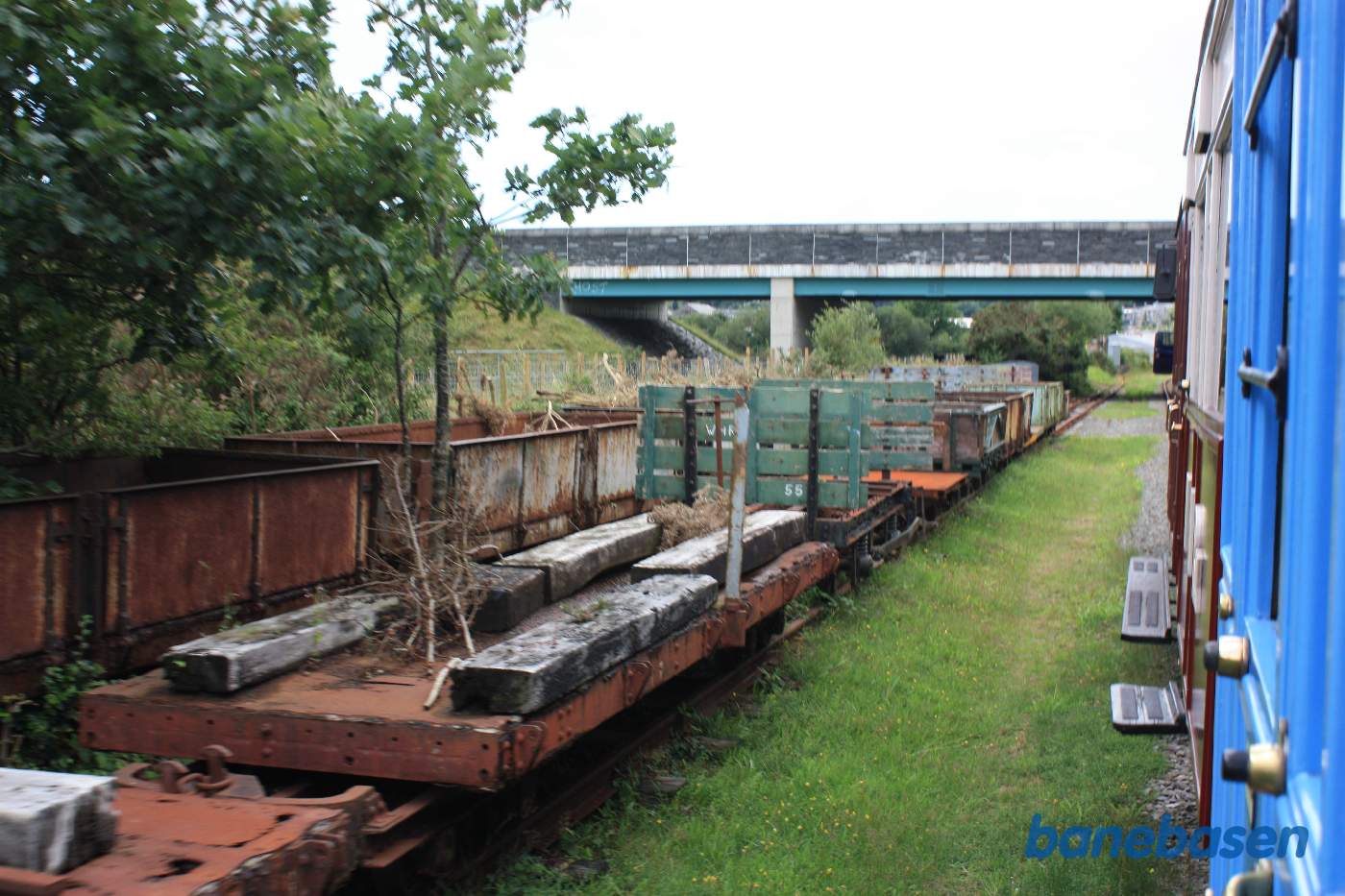 Diverse rullende materiel fra banen