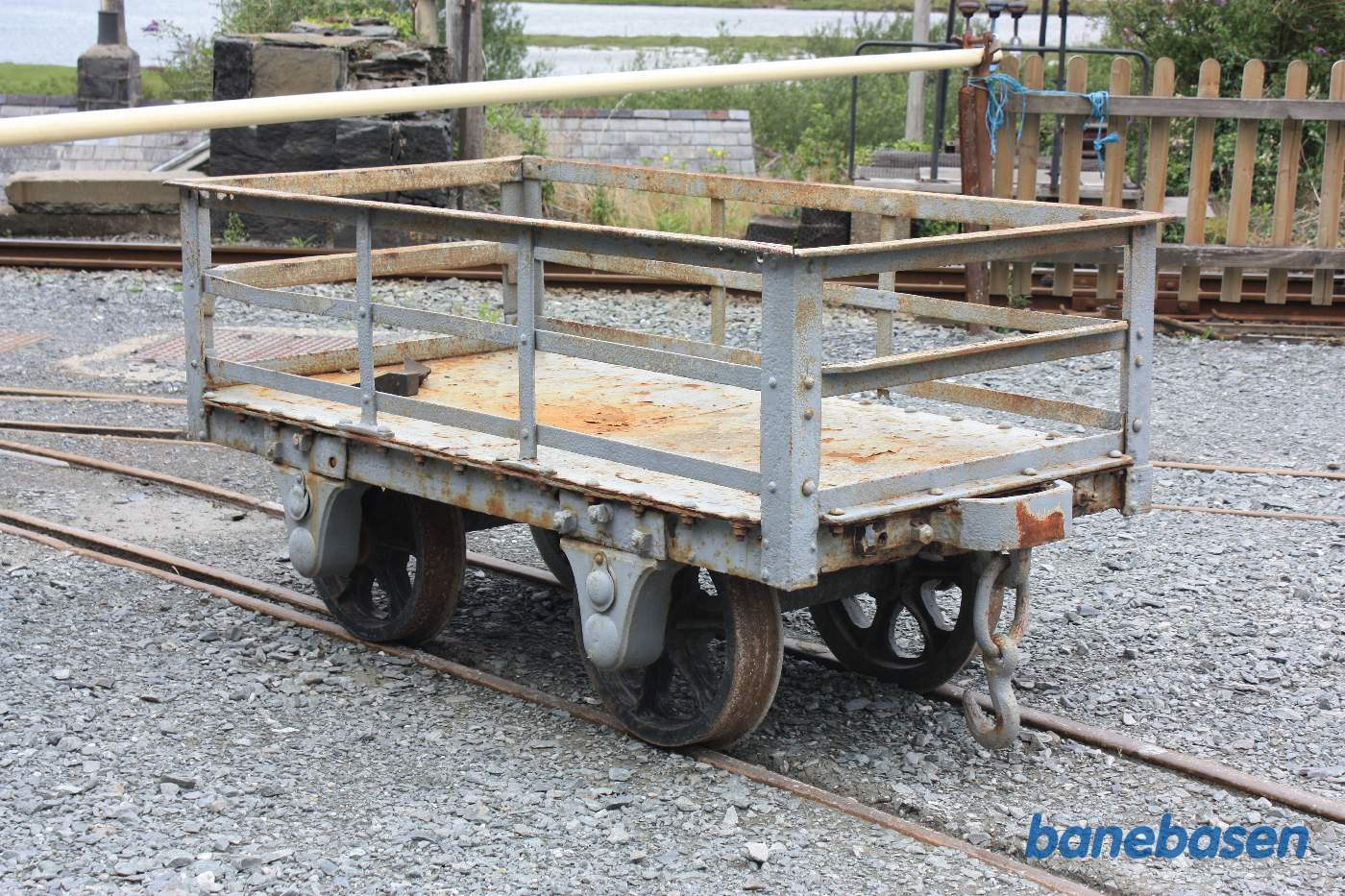 Godsvogn til transport af skifferplader