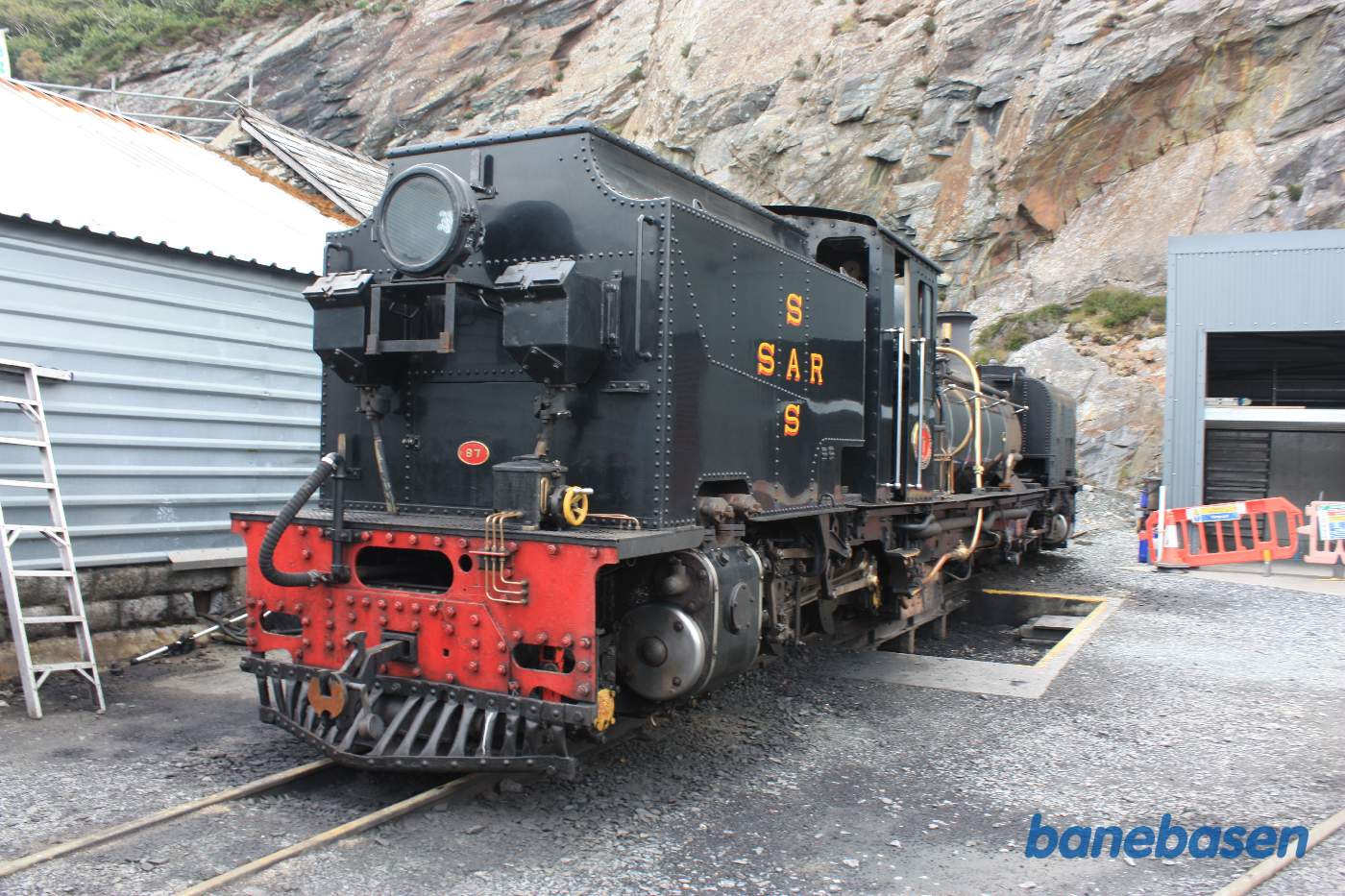 Banens store Beyer-Garratt lokomotiv