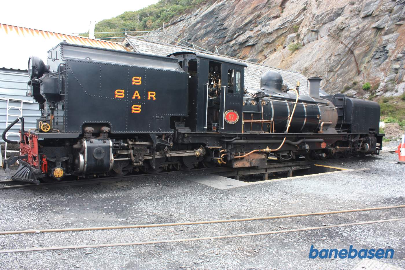 Banens store Beyer-Garratt lokomotiv