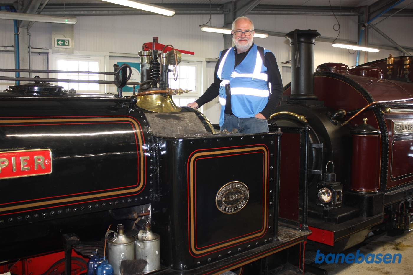 Udstilling af historiske damplokomotiver