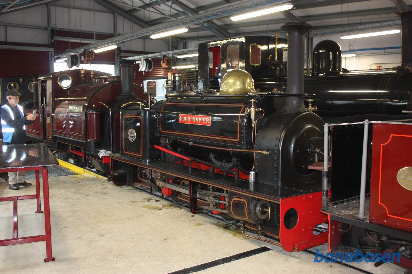 Udstilling af historiske damplokomotiver