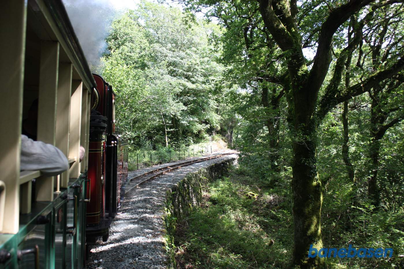 Strækningen mellem den tekniske station Rhiw Goch og Tan-y-bwlch