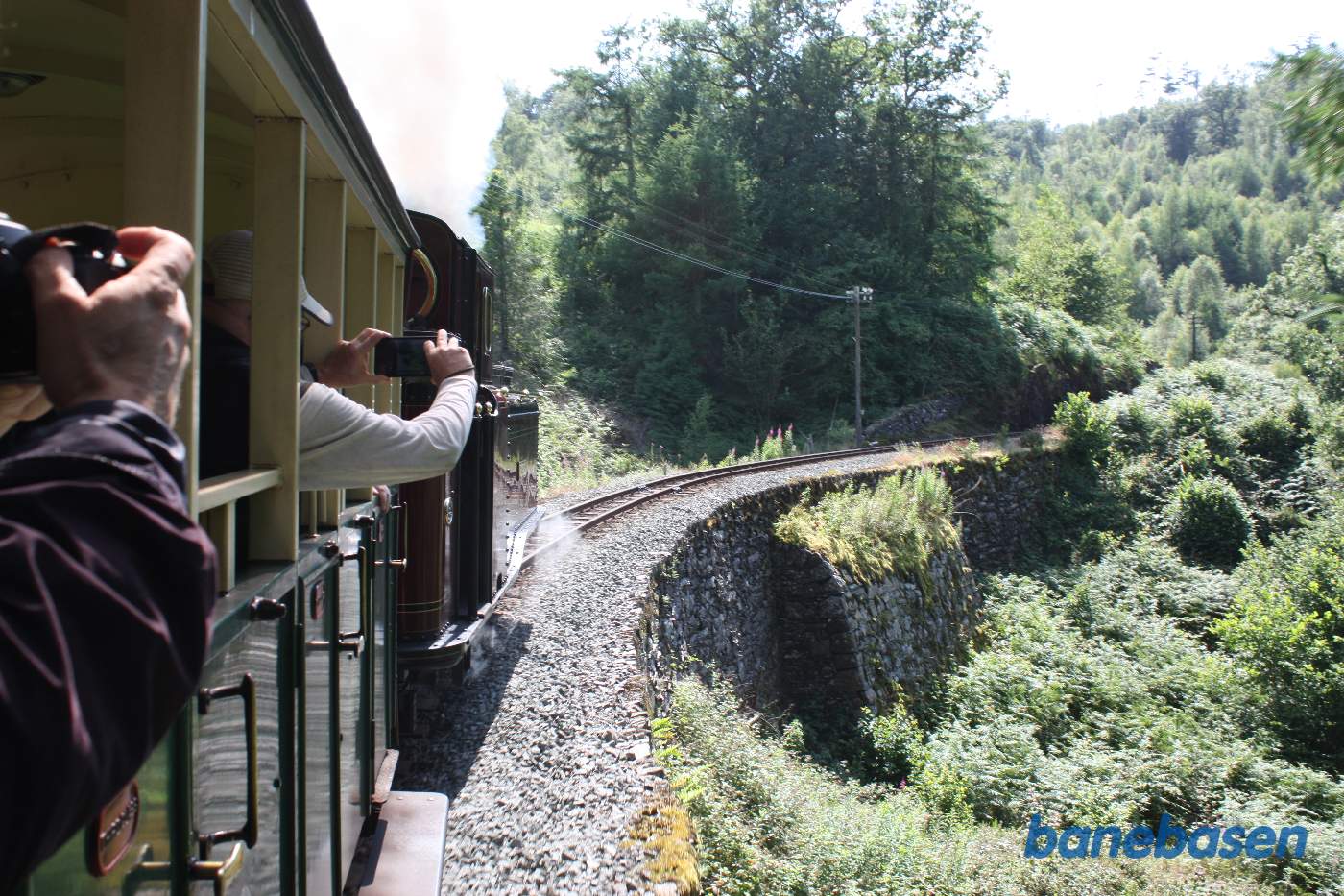 Strækningen mellem den tekniske station Rhiw Goch og Tan-y-bwlch