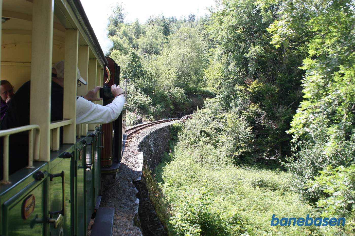 Strækningen mellem den tekniske station Rhiw Goch og Tan-y-bwlch