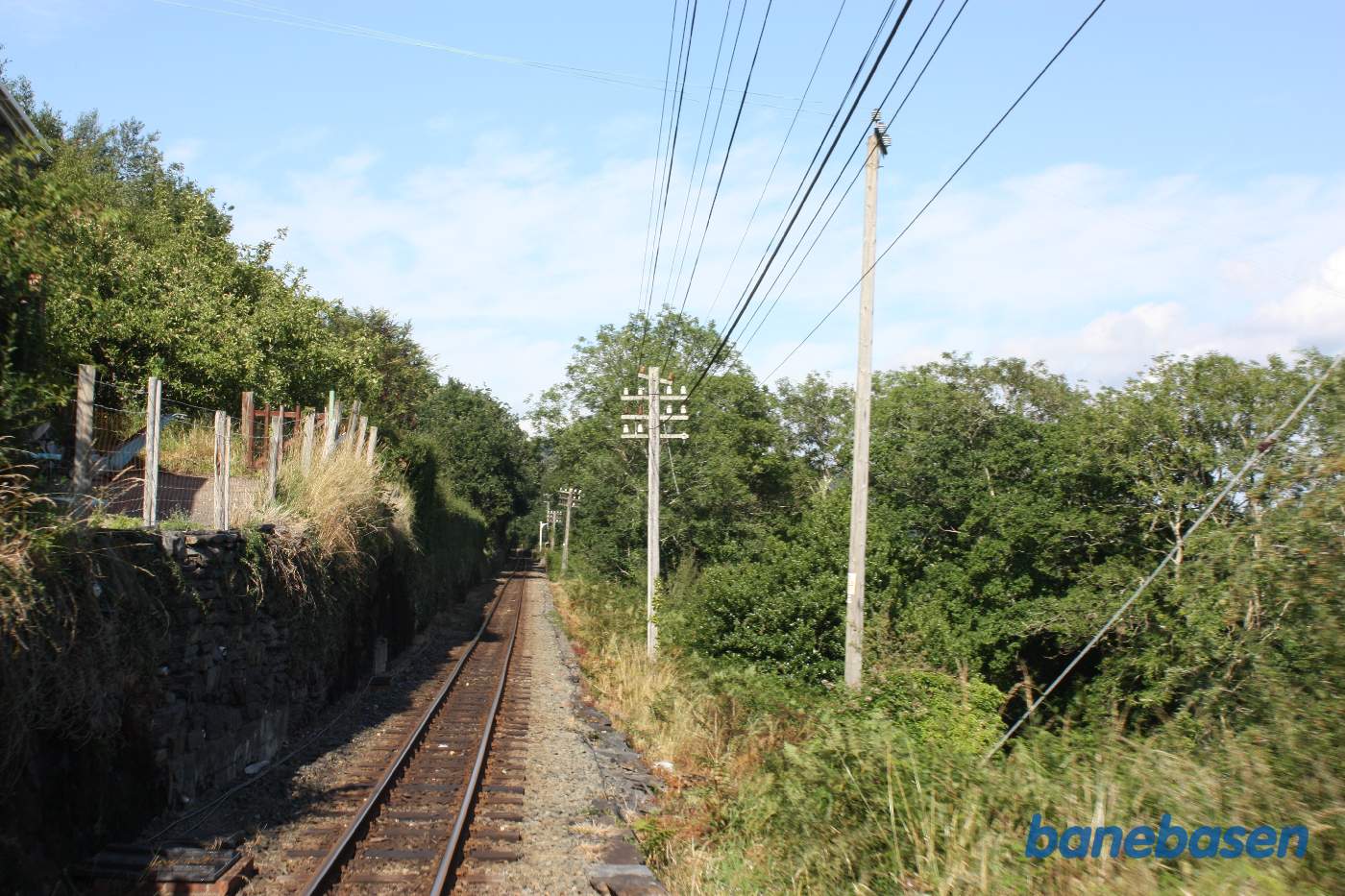 Strækningen mellem Rhiw Goch og Penrhyn