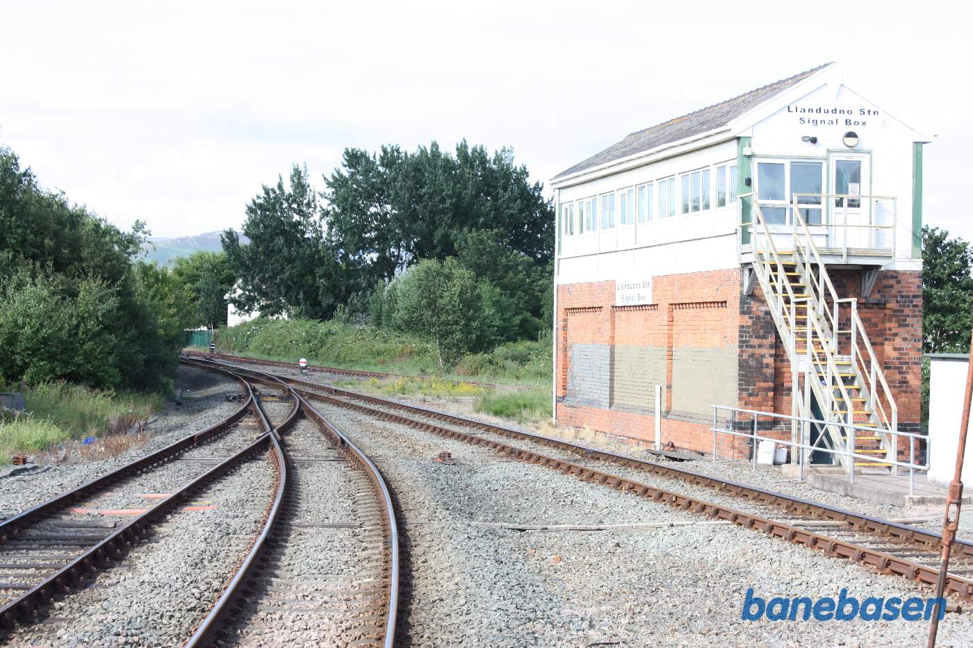 Signalhuset ved udkørslen