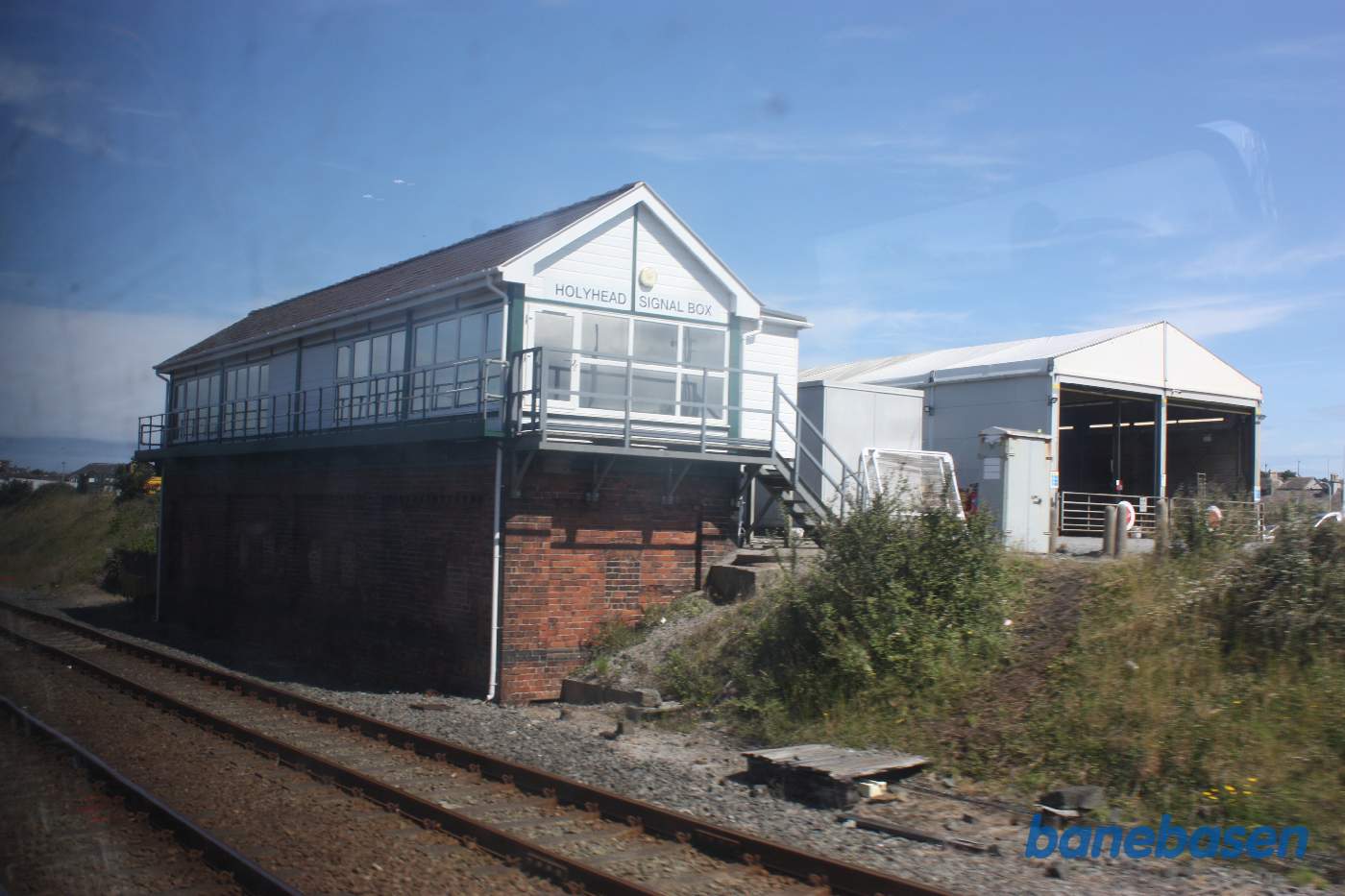 Signalhuset ved udkørslen