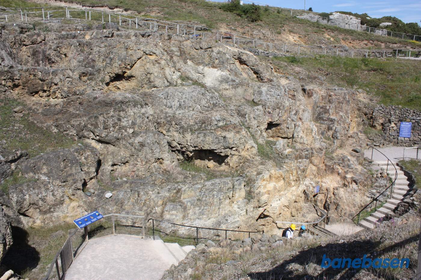 Den udvendige del af kobberminen