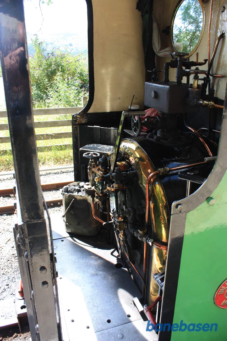 Et kig ind i førerhuset