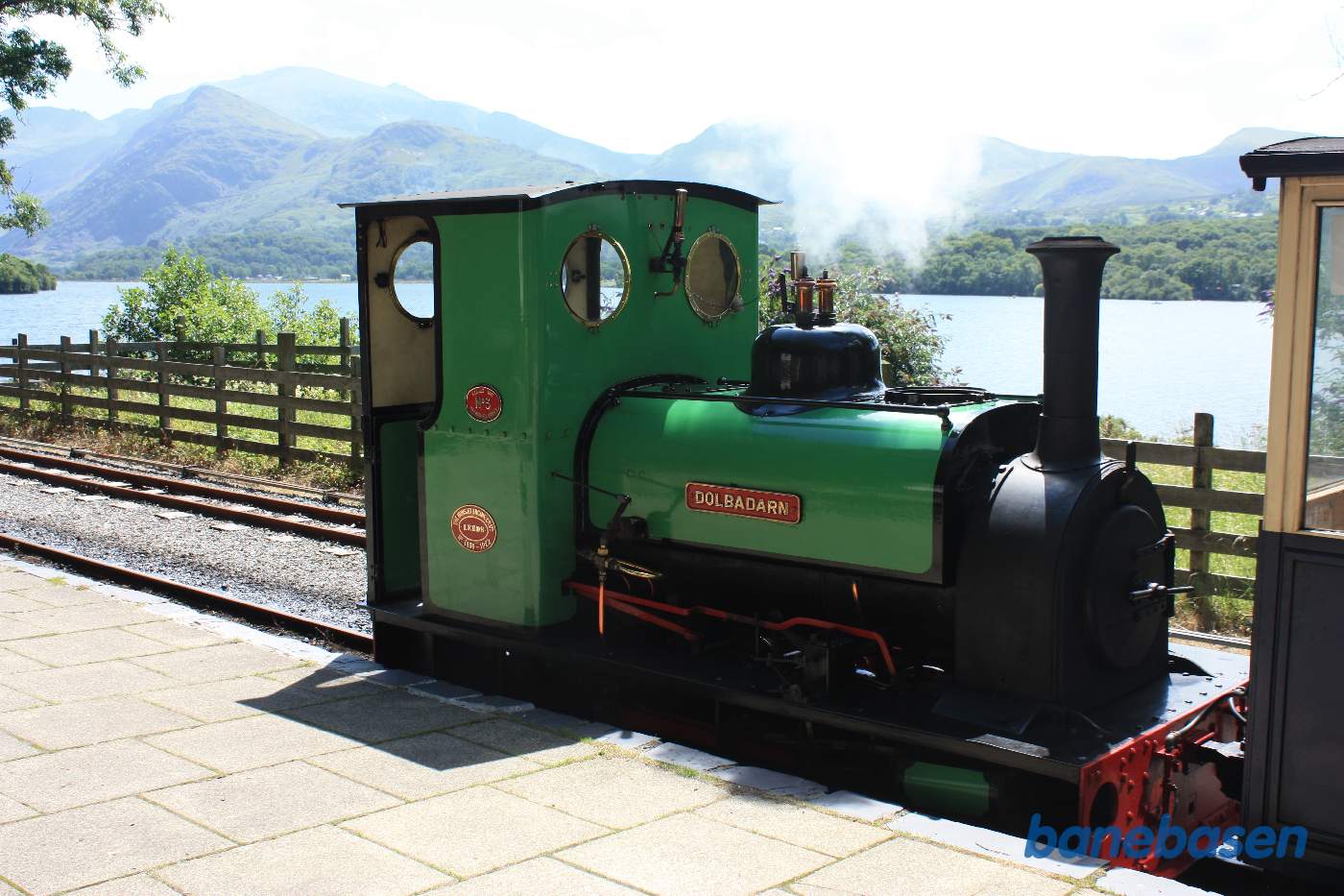 Lokomotivet er klar til at køre videre